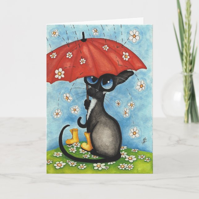 Carte Fête des mères Siamese par BiHrLe (Devant)