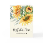 Fête des Mères Tournesol Rustique Eucalyptus Vert