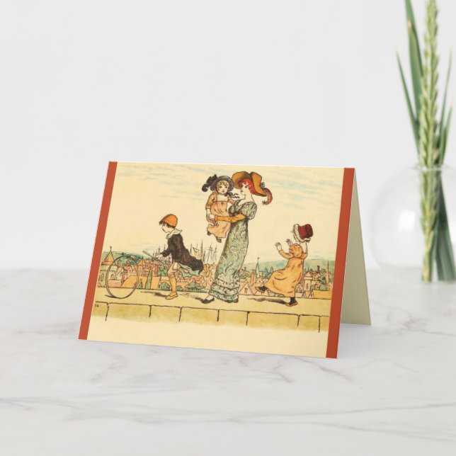 Carte Fête des mères victoriennes (Devant)