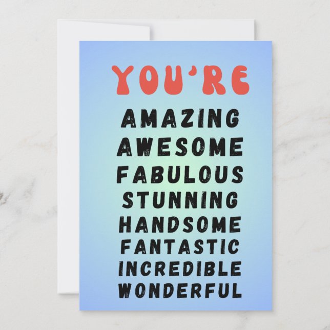 carte fête des pères (Dos)