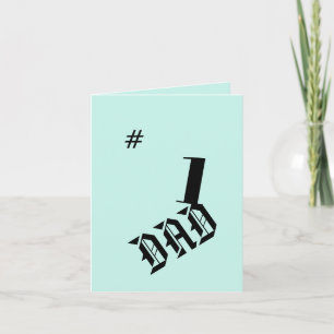 Carte Fête des Pères : # 1 Papa