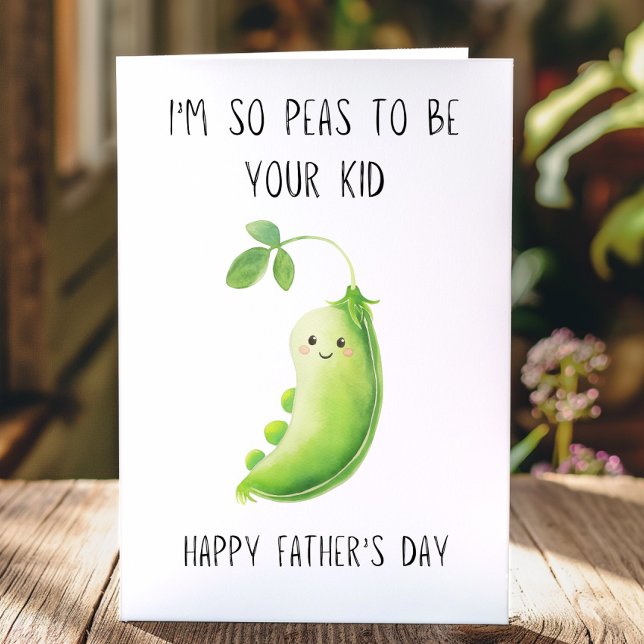 Carte Fête des pères de jeu amusante (Cute happy fathers day from kid for gardener.)