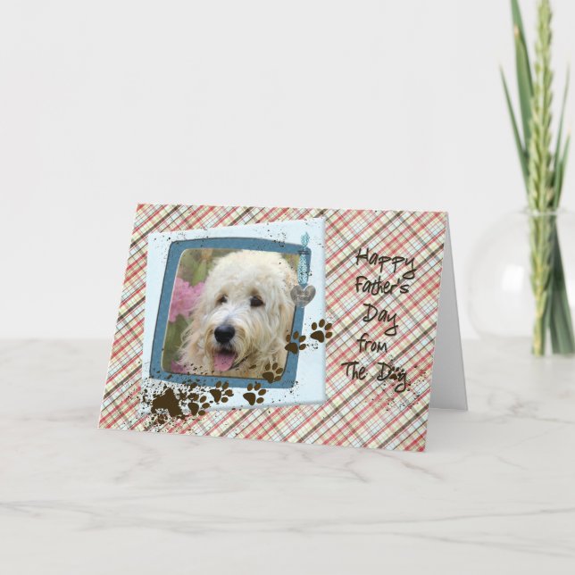 Carte Fête des pères du chien (Devant)