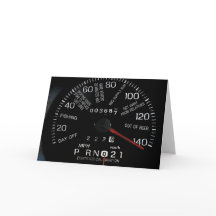 Fête des pères du compteur de vitesse
