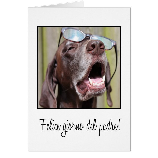 Carte Fête des pères espagnole (Devant)