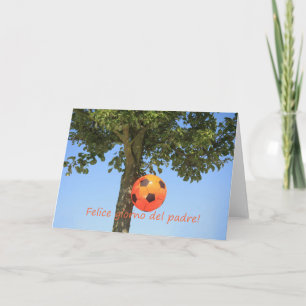 Carte Fête des pères espagnole joyeuse