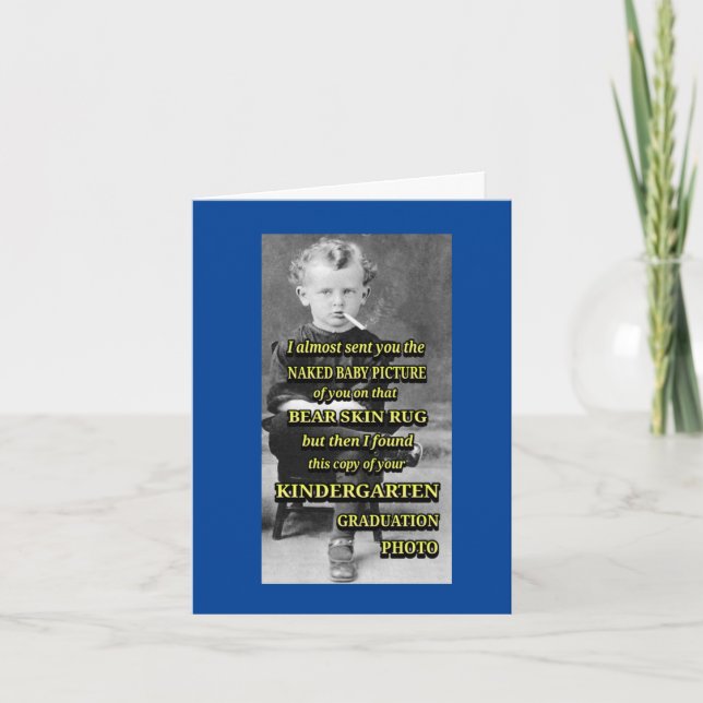 Carte Fête des pères FUNNY (Devant)