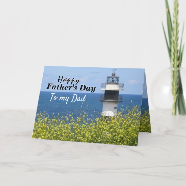 Carte Fête des pères Inspirante À La Bible De Mon  (Devant)