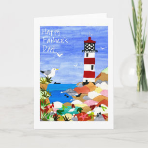 Carte Fête des pères phare