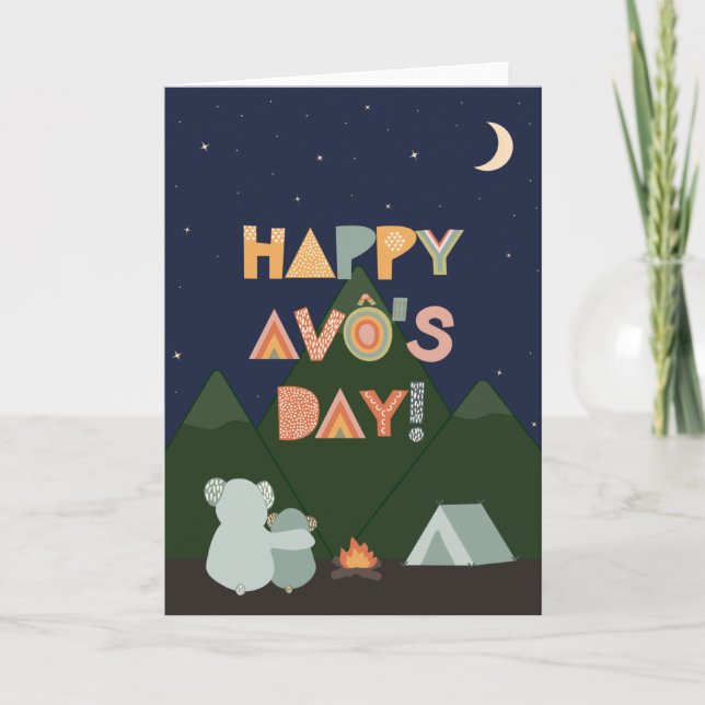 Carte fête des pères pour Avô (Devant)
