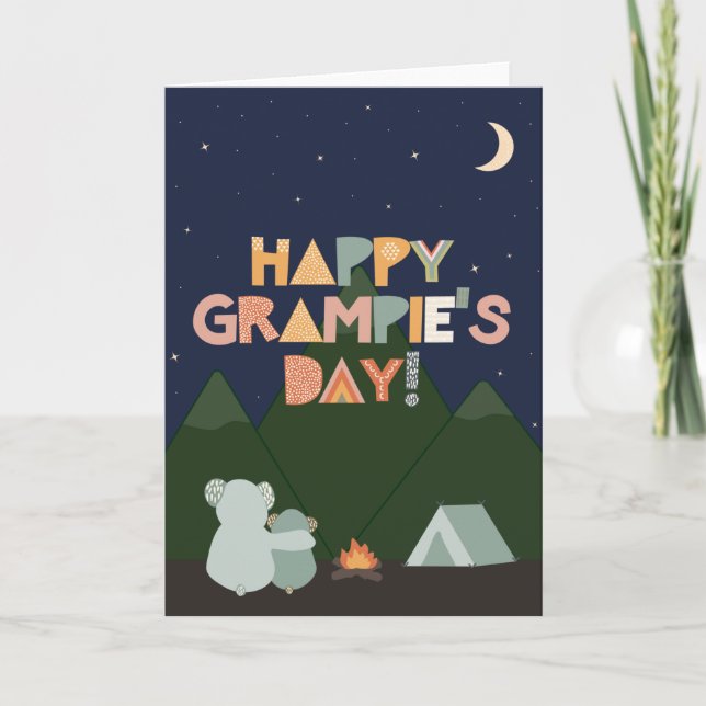 Carte fête des pères pour Grampie (Devant)
