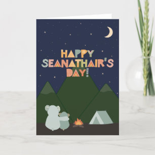 Carte fête des pères pour Seanathair