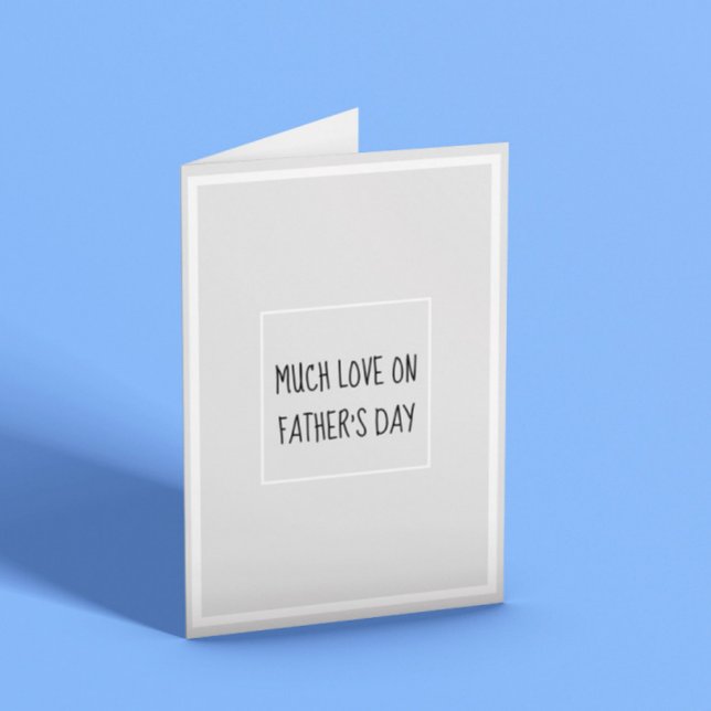 Carte Fête des pères simple (Créateur téléchargé)
