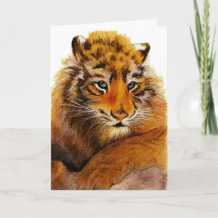 Carte Fête des pères Tiger
