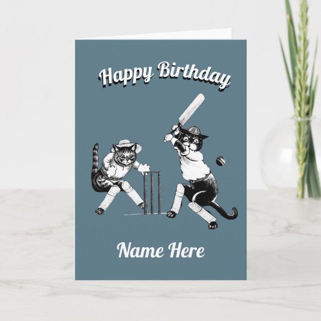 Carte Fête du cricket (Devant)
