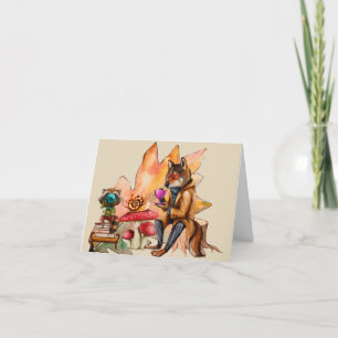 Carte Fête du thé forestier