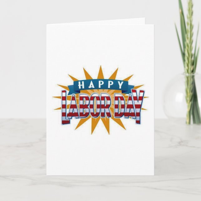 Carte Fête du travail (Devant)