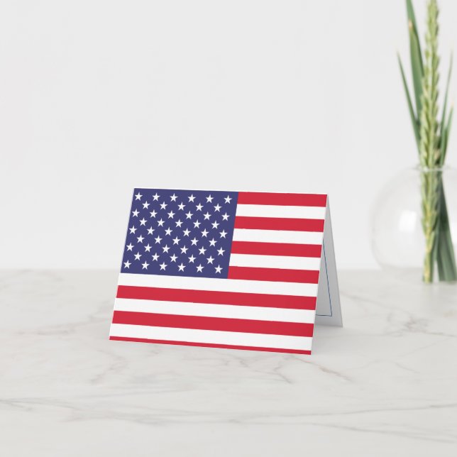 Carte Fête du Travail USA Minimaliste (Devant)