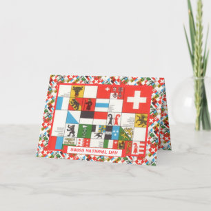 Carte Fête nationale suisse