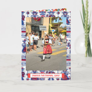 Carte Fête nationale suisse