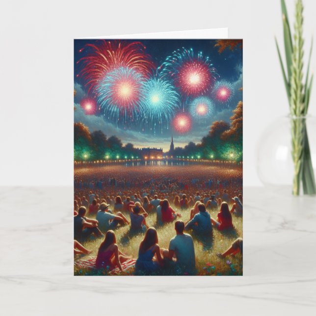 Carte Fêter le 4 juillet avec un Bang ! (Devant)