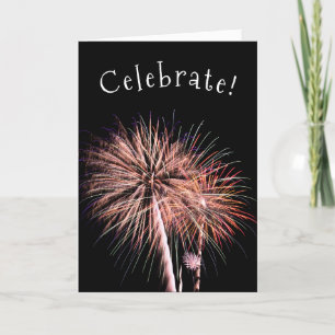 Carte Feu d'artifice