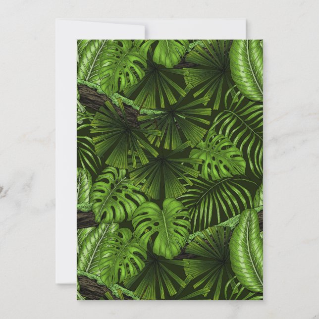 Carte Feuilles de la jungle (Devant)