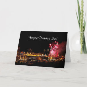 Carte Feux d'artifice de plaza de Kansas City de joyeux