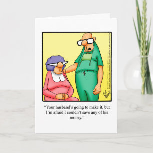 Carte Fiche d'Humour amusante