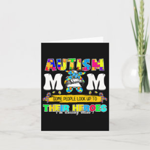 Carte Fier Autisme Maman Certaines Personnes Regardent V