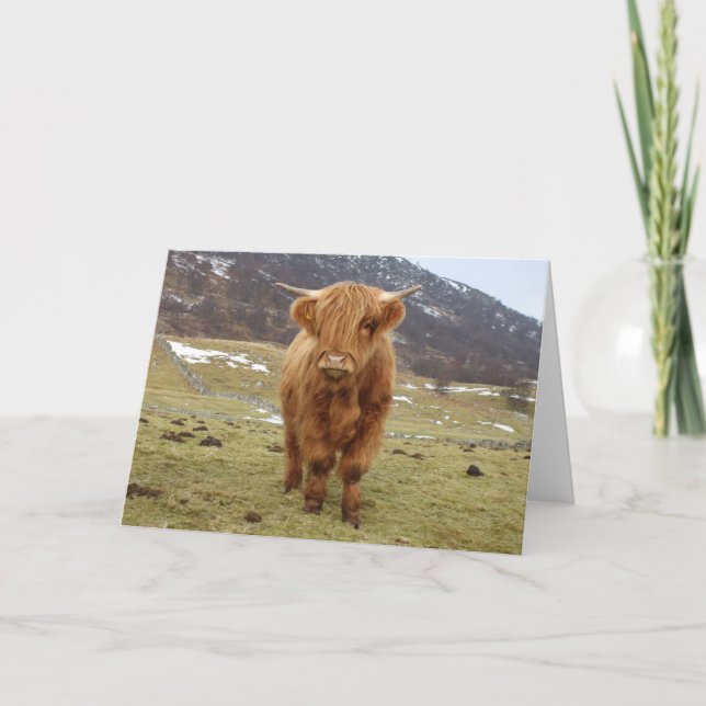 Carte Fier d'être écossais ! (Devant)