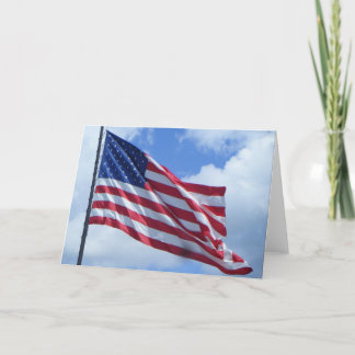 Carte Fier d'être un Américain
