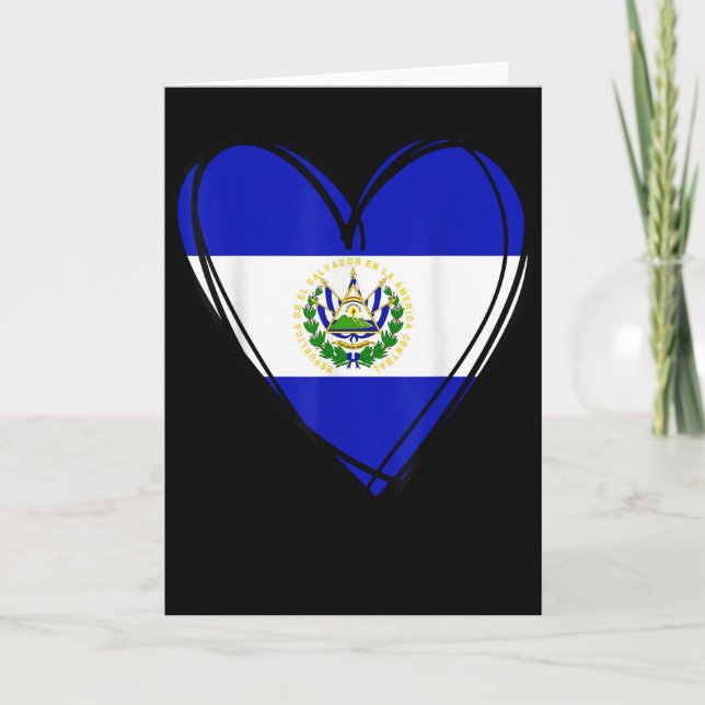 Carte Fier garçon salvadorien Mon salut El Salvador Drap (Devant)