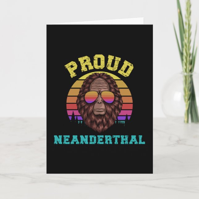 Carte Fière Neandertal (Devant)