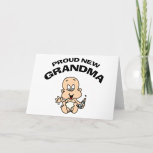 Carte Fière nouvelle grand-mère