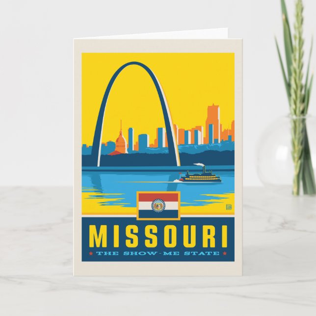 Carte Fierté de l'État | Missouri (Devant)