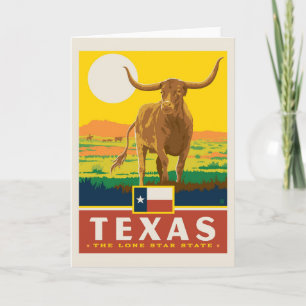 Carte Fierté de l'État   Texas