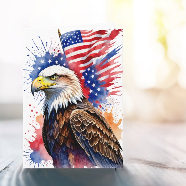 Carte Fierté patriotique : une célébration de la liberté (Créateur téléchargé)