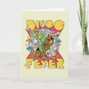Carte Fièvre de Disco avec Scooby et Shaggy