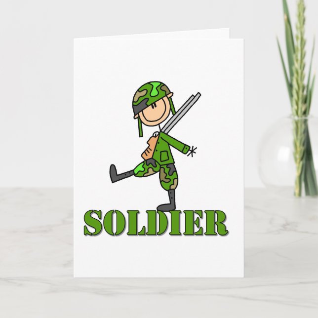 Carte Figure du bâton de soldat (Devant)