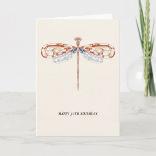 Carte Fil d'art rose Vintage moderne simple et élégant