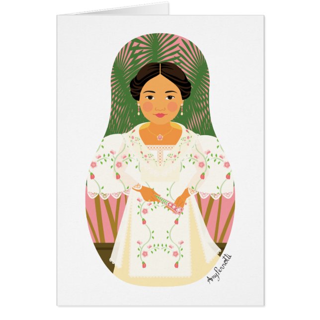 Carte Filipina Matryoshka (Devant)