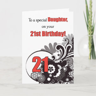 Carte Fille, 21e anniversaire des perruques religieuses