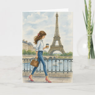 Carte Fille à Paris