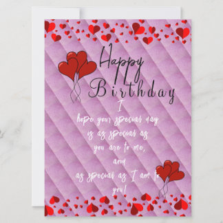 Carte Fille ami anniversaire