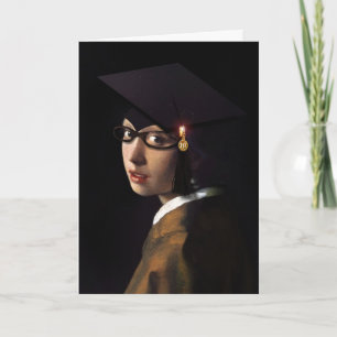 Carte Fille avec le Casquette