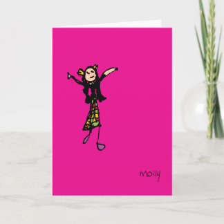 Carte Fille de danse