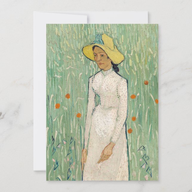 Carte Fille en blanc | Vincent van Gogh (Devant)