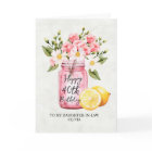 Fille Florale Rose En Droit 40ème Anniversaire