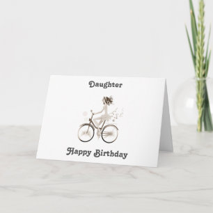 Carte "FILLE" HEUREUSE **18ème** ANNIVERSAIRE**